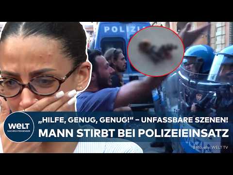 Video Thumbnail: BOLOGNA: Unfassbare Szenen! Mann stirbt bei Polizeieinsatz! Ausschreitungen bei Protesten