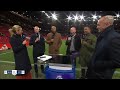 Erik ten Hag reaction to Cristiano Ronaldo walking down the tunnel before the end of the game