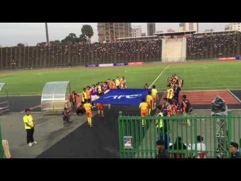 AFC CUP2017 play-off Boeung ket - Lao Toyota