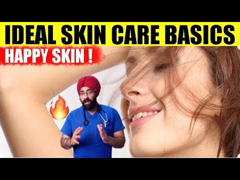 Keep Your SKIN HAPPY ! IDEAL SKIN CARE BASICS | All Natural | Explained in English by Dr.Education Video