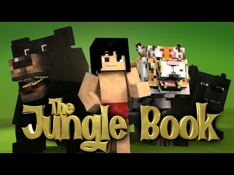 Minecraft Parody - THE JUNGLE BOOK! - (Minecraft Animation)