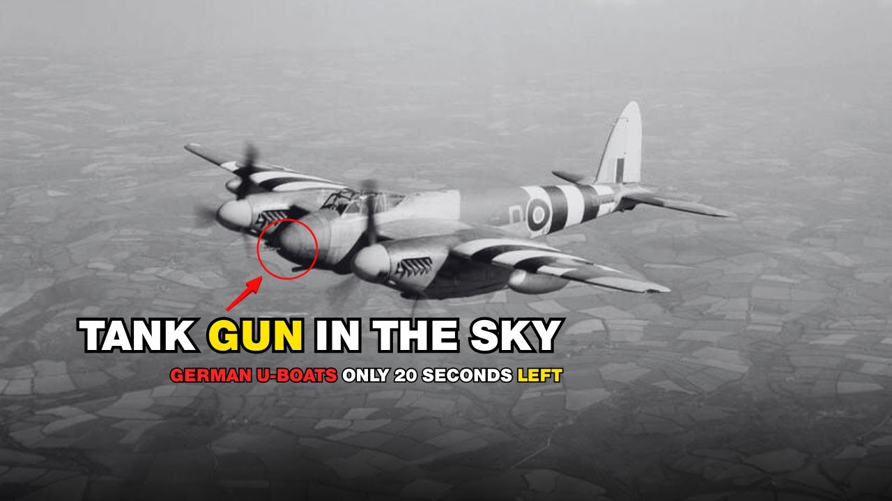 German U-Boats Couldn’t Dive Fast Enough to Escape the Mosquito FB Mk XVIII