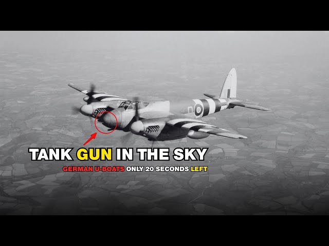 German U-Boats Couldn’t Dive Fast Enough to Escape the Mosquito FB Mk XVIII