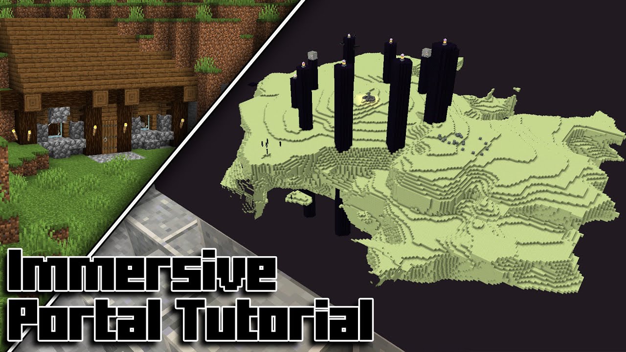 Creating the End Dimension Inside Your Base Tutorial! - Minecraft Modded Tutorial