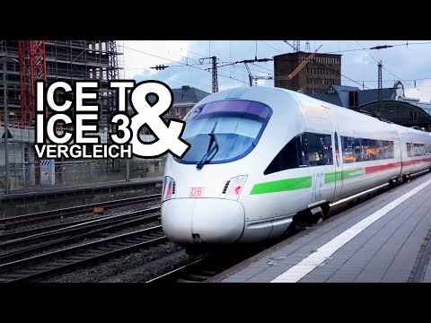 ICE 3 🆚 ICE T: Unterschied + Vergleich!