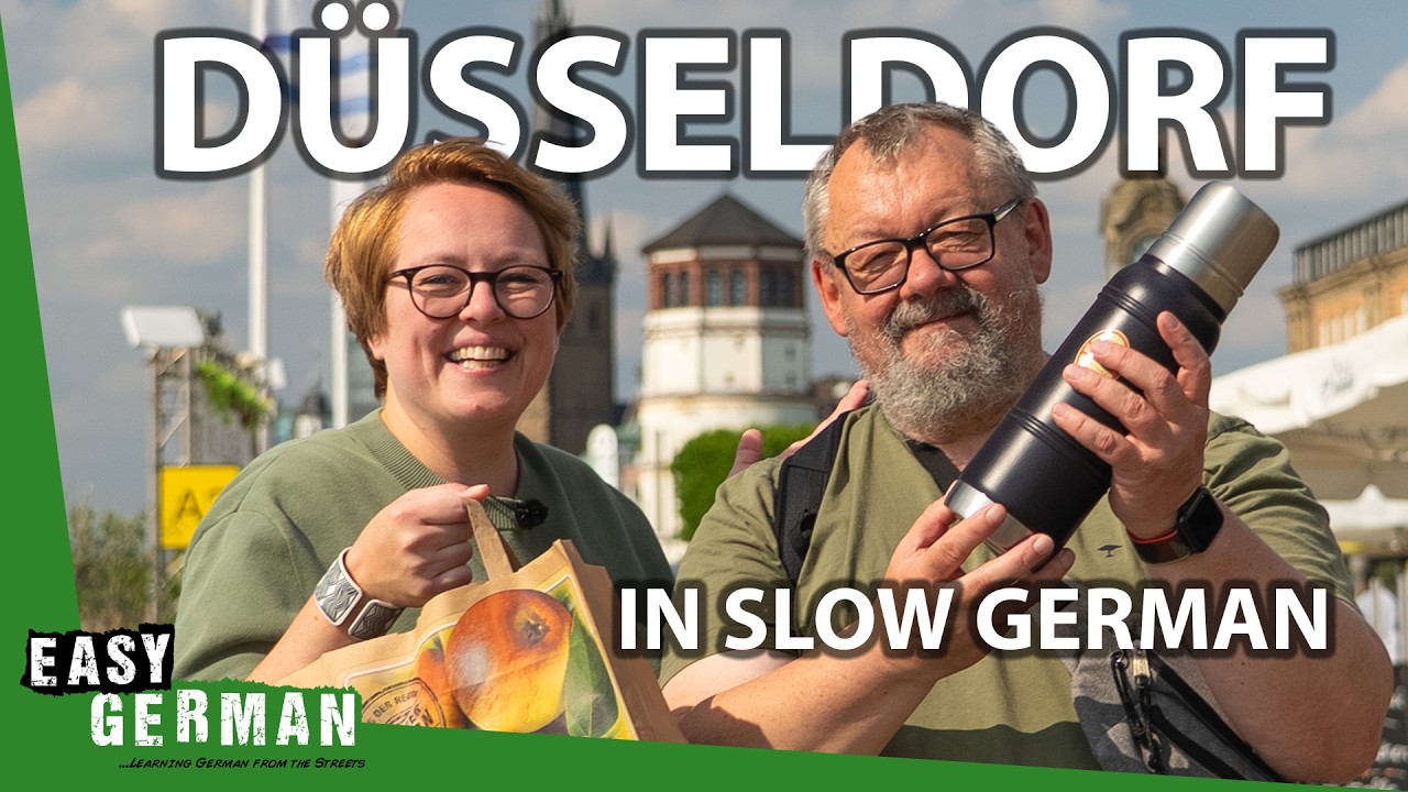 Düsseldorf in Slow German | Super Easy German 284