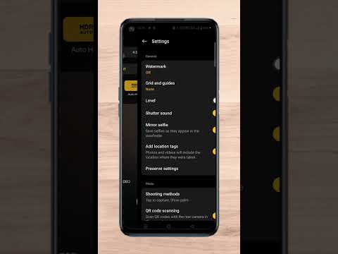 How to reset One plus nord ce 2 lite camera setting #shorts