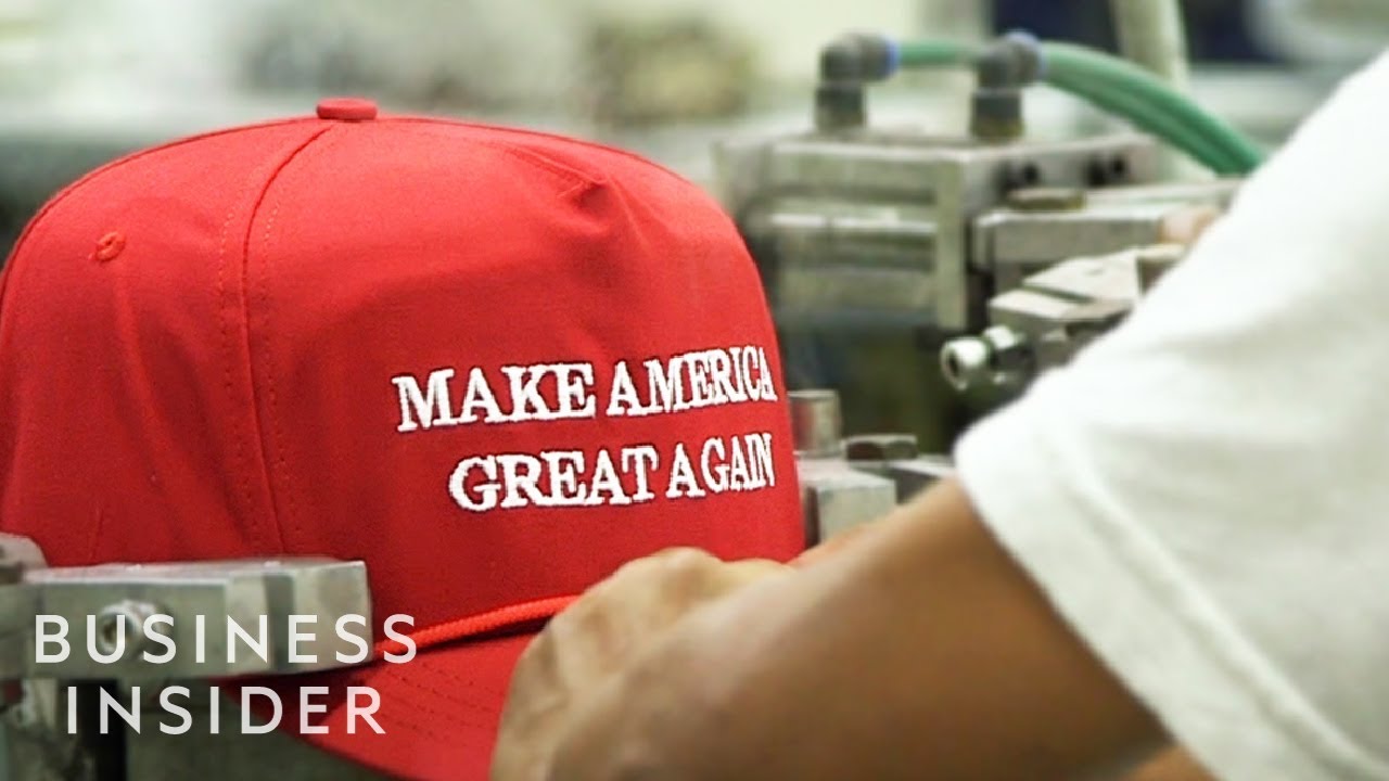 Inside The Trump MAGA Hat Factory