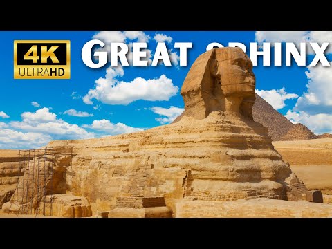 The Great Sphinx at Giza 4k in Egypt | Landmark 4k