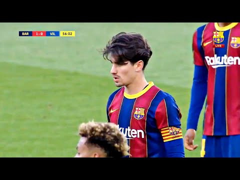 Alex Collado Free Kick Goal vs Villarreal B | Barca b vs Villarreal B 3-2