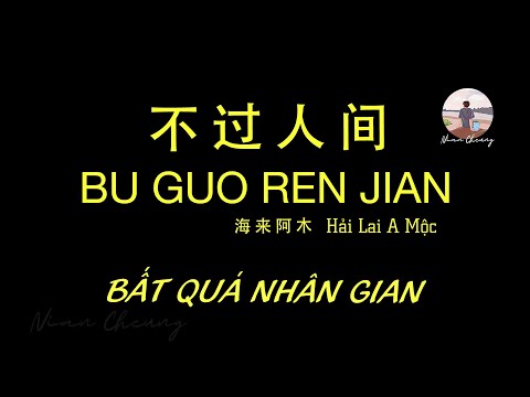 Bất Quá Nhân Gian • 海来阿木 Hải Lai A Mộc • 不过人间【动态歌词/PinyinLyrics/Vietsub】