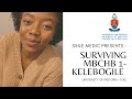 MBChB 1: EXPECTATIONS VS REALITY with KELEBOGILE MABOKATSHABA| SOUTH AFRICAN MEDICAL STUDENT