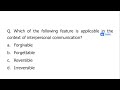 Which Of The Following Feature Is Applicable In The Context Of Interpersonal Communication
