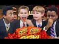 British Highschoolers Try Flamin Hot Cheetos For The First Time