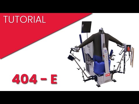 PROFESSIONAL MULTIFINISHER FOR SHIRTS AND JACKETS - 404 E - PONY SPA