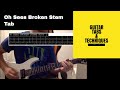 Oh Sees OCs Broken Stems Guitar Lesson Tutorial with Tabs