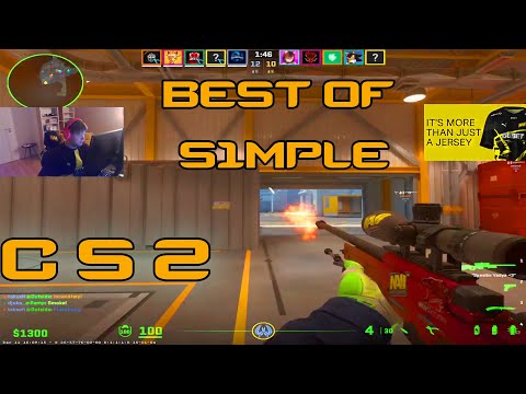 CS 2 // BEST OF S1MPLE and INSANE clutch!
