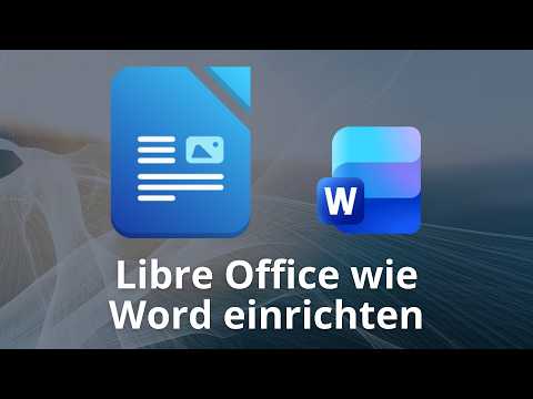 Video Thumbnail: LibreOffice Writer - einrichten wie Microsoft Word