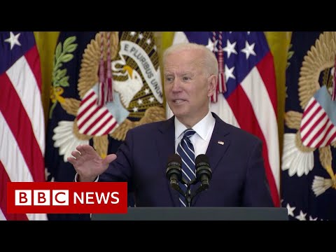 バイデン氏、初の記者会見 - BBC News (Biden gives first press conference - BBC News)