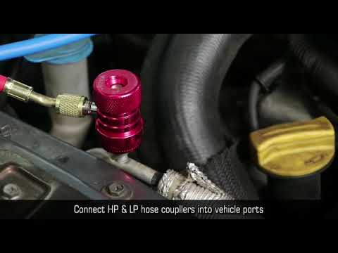 Car AC Gas Charging Machine