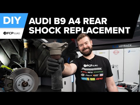 Audi A4 Rear Shock Absorber Replacement DIY (2017-2024 Audi B9 A4, A5, Sportback, Allroad)
