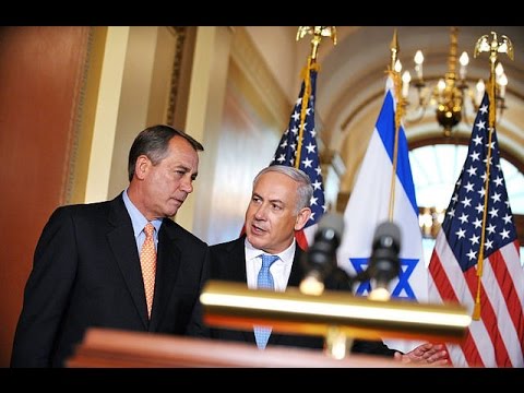 Breaking News April 2015 Obama shuns Israel so USA John Boehner in Israel shows USA Support