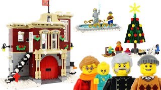 LEGO Creator Expert Winter Village Fire Station 10263 Review!