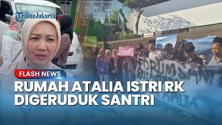 Puluhan Santri Datangi Rumah Atalia Praratya, Respons atas Pernyataannya soal Ponpes Al Khoziny