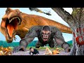 Jurassic Showdowns: Most Intense Dinosaur Battles | Trex attack | Jurassic Park | Dinosaur Movie