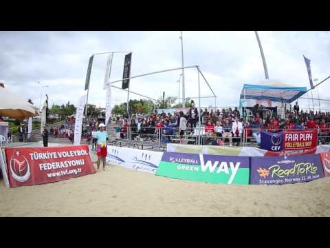 CEV Beach Volleyball Satellite Ankara - Mexican Wave