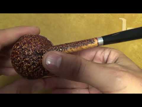 Pipa Ser Jacopo (R1) A rusticata - con vera in argento - Pencil Rhodesian - SJ327