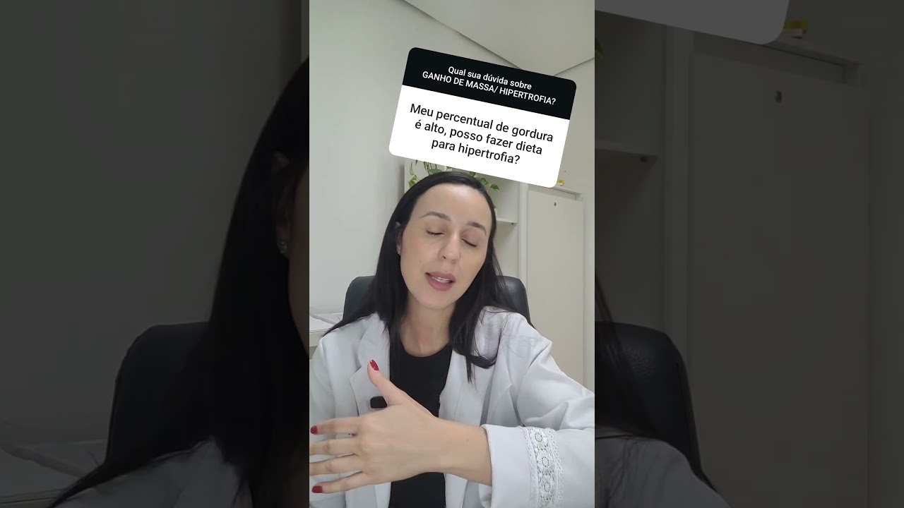 Você quer ganhar massa mas o percentual de gordura está alto, o que fazer?