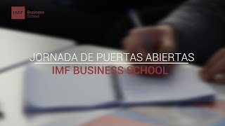 Presentación de Masters IMF | Jornada de Puertas Abiertas