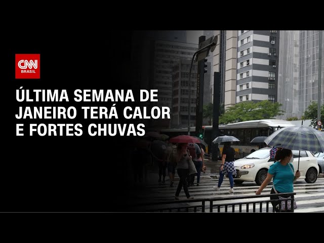 Previsão do tempo: Calor aumenta condições de temporais nesta semana | CNN PRIME TIME