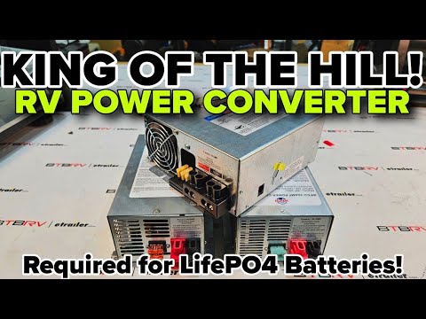 BEST OF THE BEST RV Power Converter! Progressive Dynamics LifePO4 Compatible