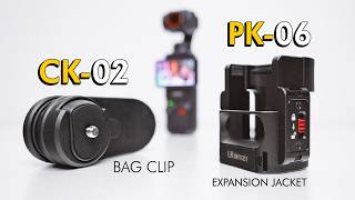 Ulanzi PK-06 & CK-02 Bag Clip | The Best DJI Pocket 3 On-The-Go Accessory