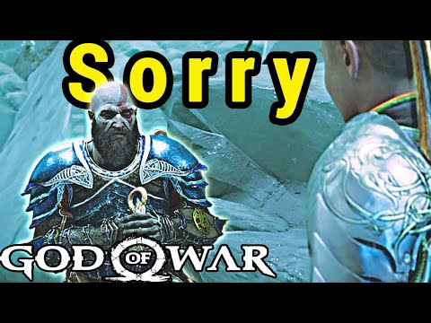 Don't Be Sorry, Be Better - Atreus Says Kratos Iconic Dialogue - God of War Ragnarok Emotional Scene