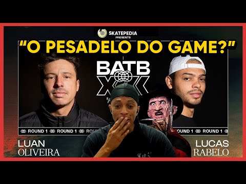 MASSACRE? [REAÇÃO] BATB 13: Luan Oliveira Vs Lucas Rabelo - Round 1: Battle At The Berrics