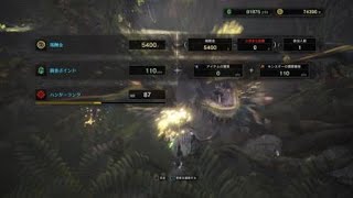 MHW　ドスジャグラス金策　　1分24秒　ハンマー