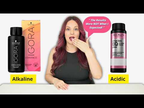 Best Hair Color for Blending Gray Hair - Schwarzkopf IGORA Vibrance vs Redken Shades EQ