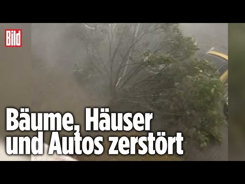 Unwetter-Alarm: Tornado-Albtraum mitten in Hessen