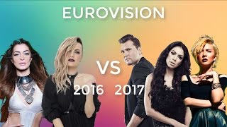 Eurovision 2016 vs Eurovision 2017 (Based on my personal opinion)