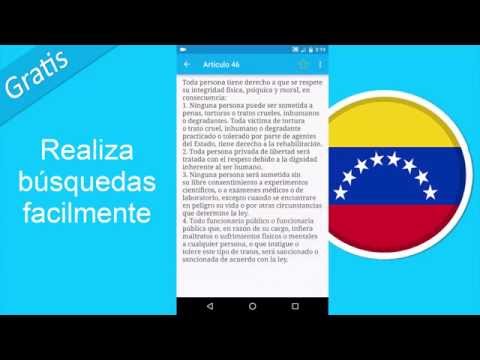 Constitución de Venezuela Video