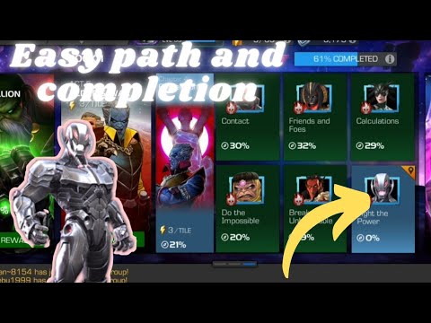 ACT 5.4.6 ( FIGTH THE POWER ) - EASY PATH | MARVEL CONTEST OF CHAMPIONS | MCOC