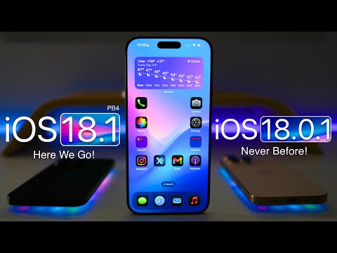 iOS 18.1 Public Beta 4 - Never Before! - Features and Follow Up