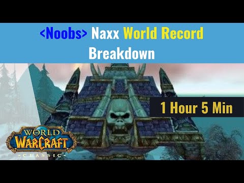 Noob Naxx World Record Speedrun Breakdown - 1 Hour 5 Minutes
