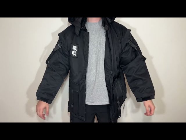 Vídeo relacionado con Niepce Inc Streetwear - Sudadera con Capucha Bordada de dragón para Hombre, Large