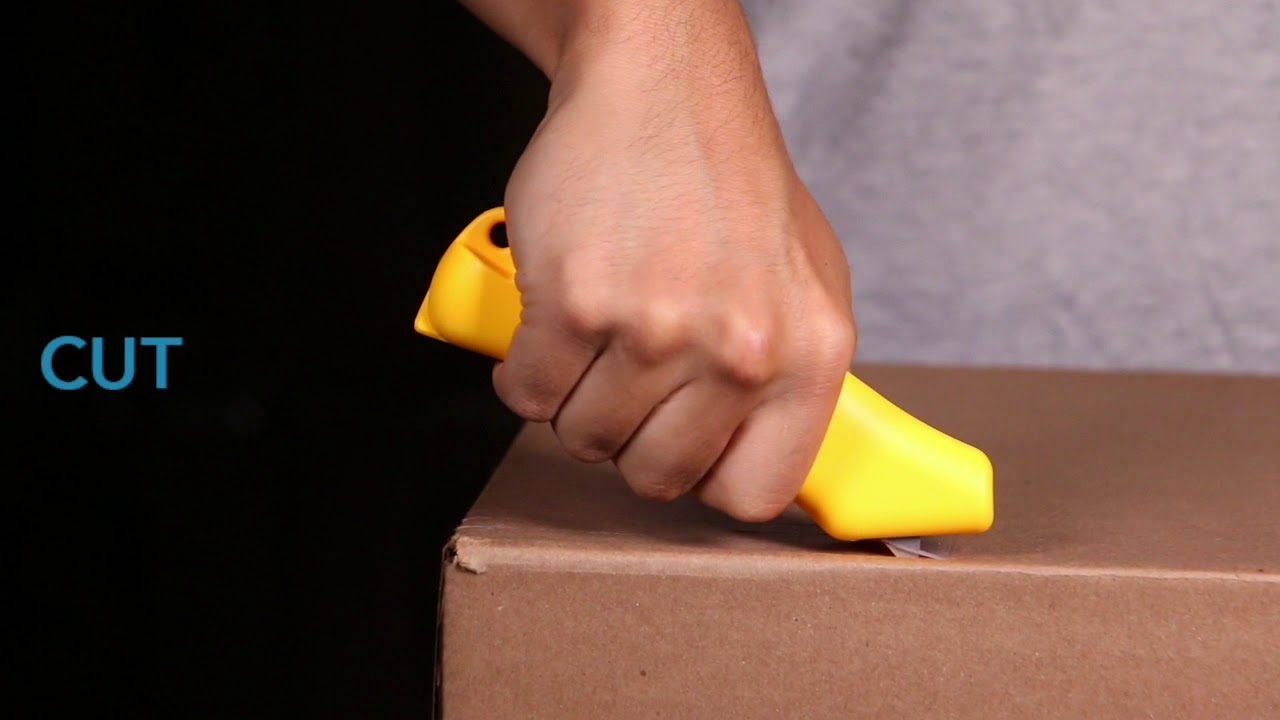 CrewSafe® - X-traSafe® CU Safety Utility Knife - Safe Cutting Tool