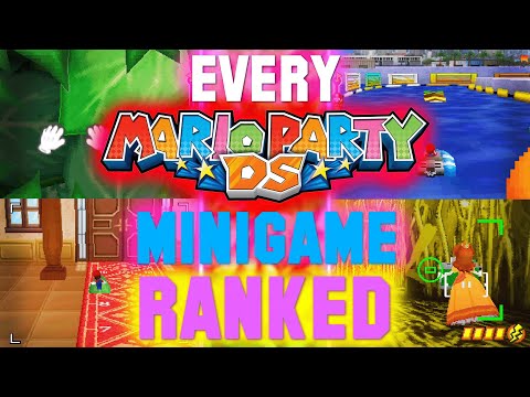 Ranking EVERY Minigame in Mario Party DS