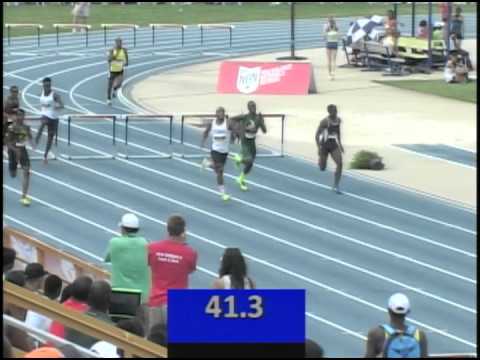 Boys 400m Hurdles Championship Section 3 - New Balance Nationals Outdoor 2013